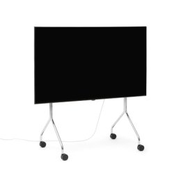 PEDESTAL MOON ROLLIN' TV-STAND